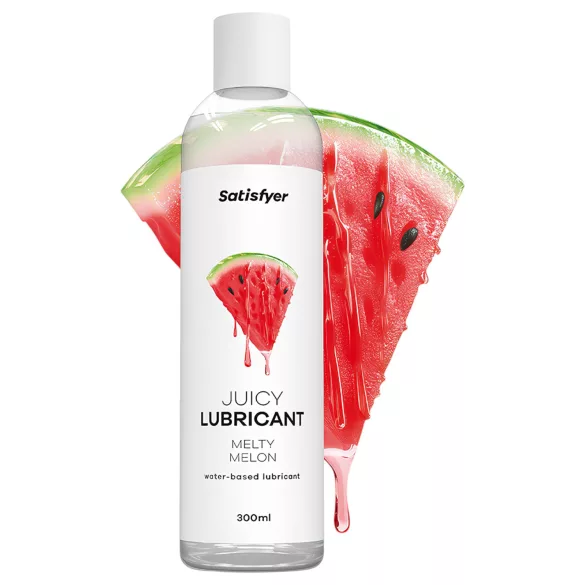 Satisfyer - ízesített síkosító - dinnye (300 ml)