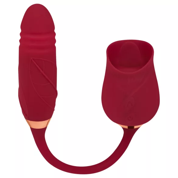 EIS Ooh La La - nyaló, lökő vibrátor (piros)