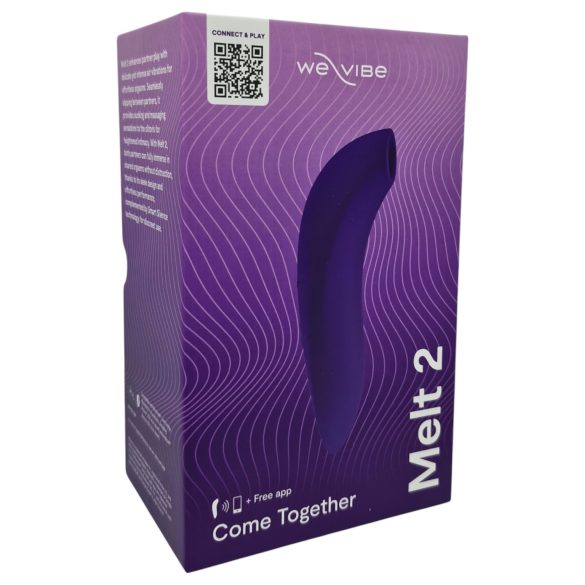 We-Vibe Melt 2 - okos léghullámos csiklóizgató (lila)
