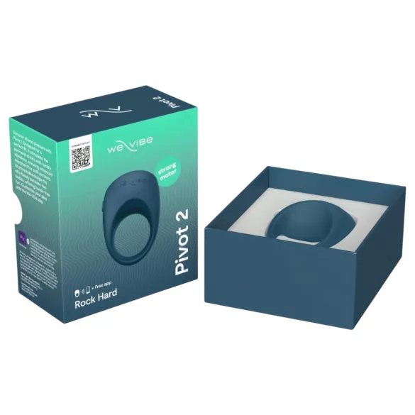 We-Vibe Pivot 2 - okos vibrációs péniszgyűrű (kék)