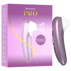 Womanizer Pro - léghullámos csiklóizgató (lila)