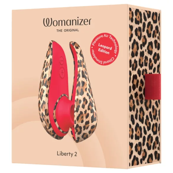 Womanizer Liberty 2 - léghullámos csiklóizgató (leopárd)