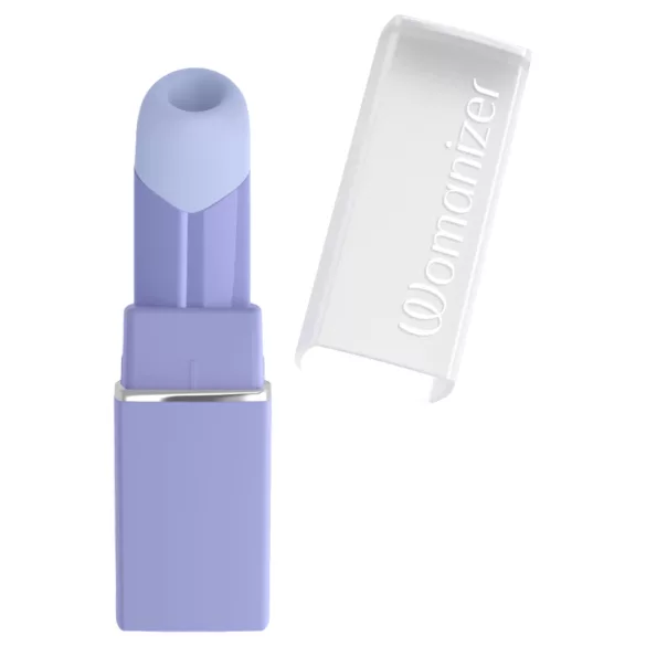 Womanizer Beauty - rúzs alakú léghullámos csiklóizgató (lila)