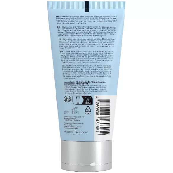 Mister Size Bio - vízbázisú bio síkosító (100ml)