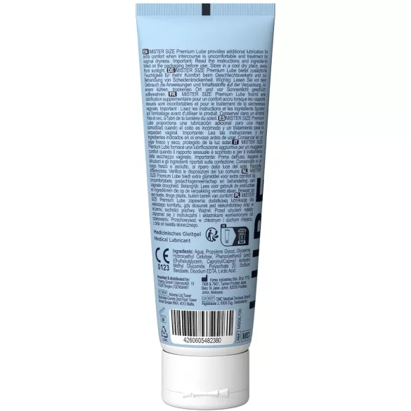 Mister Size Premium Lube - vízbázisú síkosító (100ml)