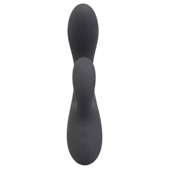 le Wand Soft Rabbit - 2 motoros csiklókaros vibrátor (fekete)
