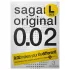 Sagami Original 0,02 L - óvszer - 58mm (3db)