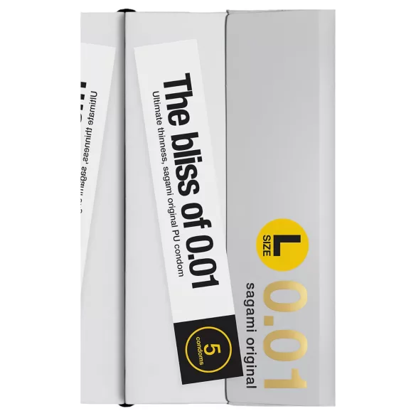 Sagami Original 0,01 L - óvszer - 58mm (5db)