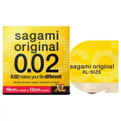 Sagami Original 0,02 XL - óvszer - 61mm (1db)