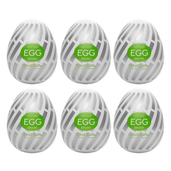 TENGA Egg Brush - maszturbációs tojás (6db)