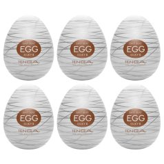 TENGA Egg Silky II - tojás maszturbátor (6db)