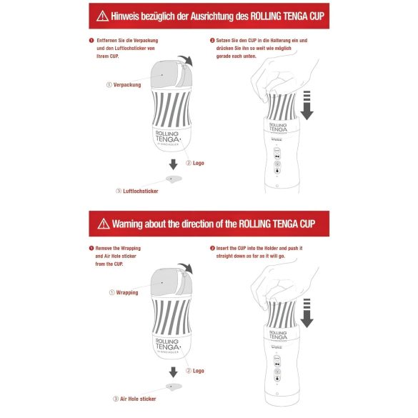 TENGA Rolling Gentle - kézi maszturbátor