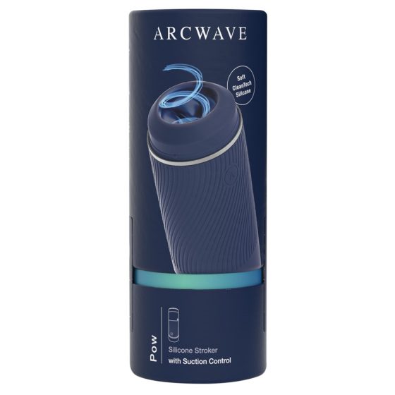 Arcwave Pow - manuális szívó maszturbátor (kék)