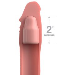   X-TENSION Elite 2 - méretre vágható péniszköpeny (natúr)