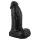 Realistixxx Real Giant - herés dildó - 22 cm (fekete)