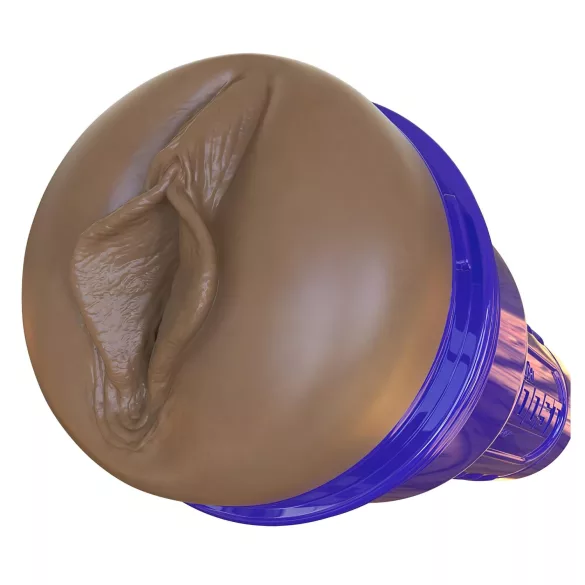 Fleshlight Boost Bang - élethű művagina maszturbátor (barna)