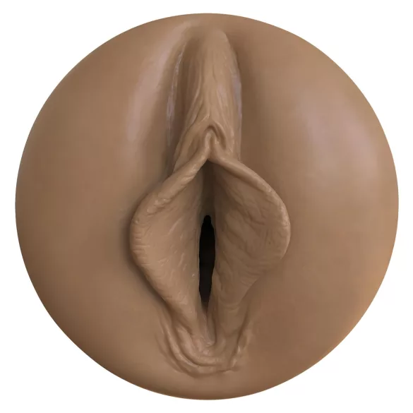 Fleshlight Boost Bang - élethű művagina maszturbátor (barna)