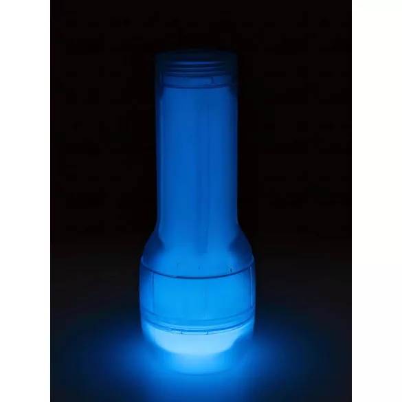 Kiiroo Feel Glow - világító műpunci - PowerBlow kompatibilis (fehér)