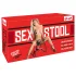 THE BANGER - Ultimate Sex Stool szexszék élethű dildóval (fekete)