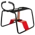 THE BANGER - Ultimate Sex Stool szexszék élethű dildóval (fekete)