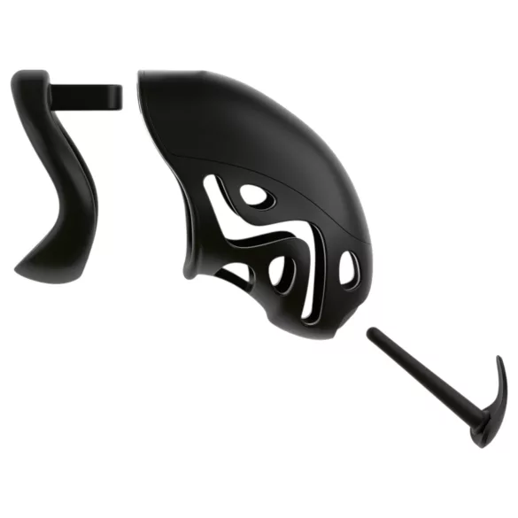 You2Toys - péniszketrec péniszpluggal (fekete)