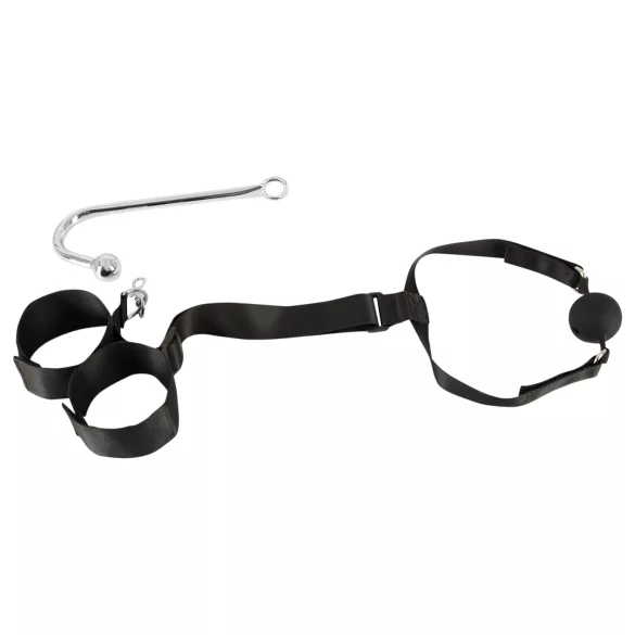 Bad Kitty - bondage szett (fekete)