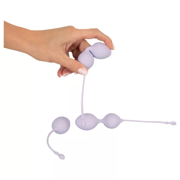 Beau Coeur Elorin - gésagolyó tréning szett - 3 részes (lila)