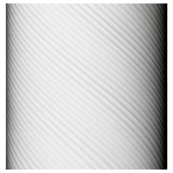 TENGA 3Dx Zen - 3D mintás maszturbátor (fehér)