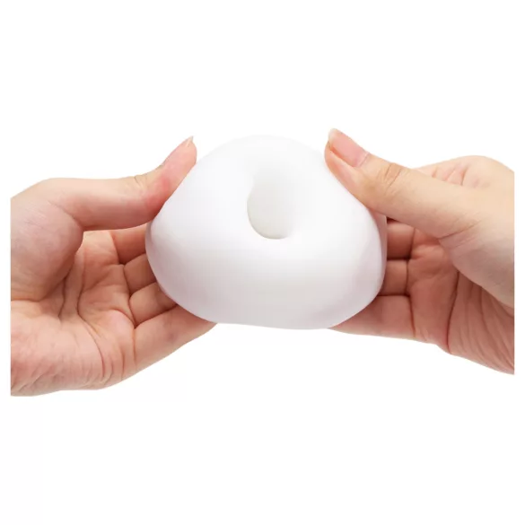 TENGA 3Dx Spiral - spirál mintás maszturbátor (fehér)