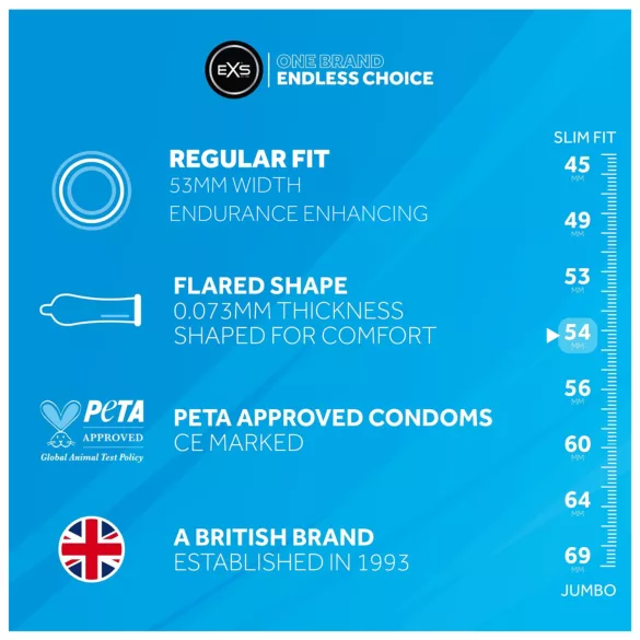 EXS Delay - latex óvszer (12db)