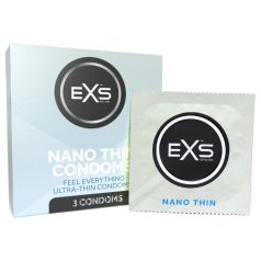 EXS Nano Thin - ultra vékony óvszer (3db)