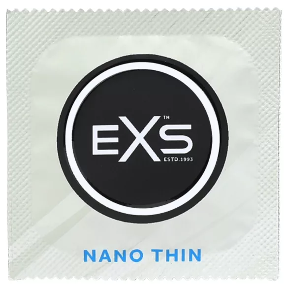 EXS Nano Thin - ultravékony latex óvszer nagy kiszerelésben (48 db)