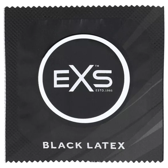 EXS Black - fekete óvszer (48 db)