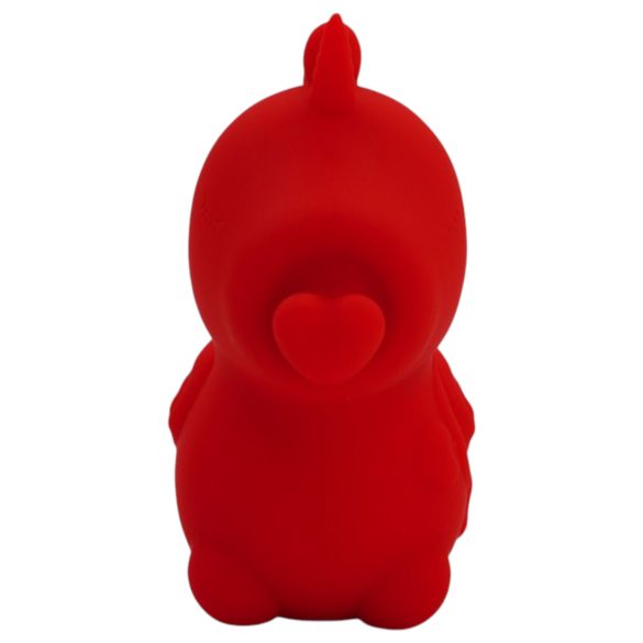 Unihorn Cupid's Beau - akkus unikornis csiklóizgató (piros)