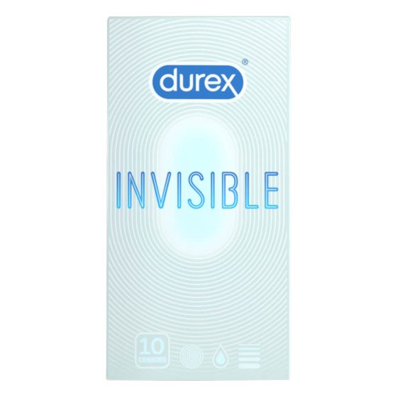 Durex Invisible Extra Sensitive - vékony óvszer (10db)