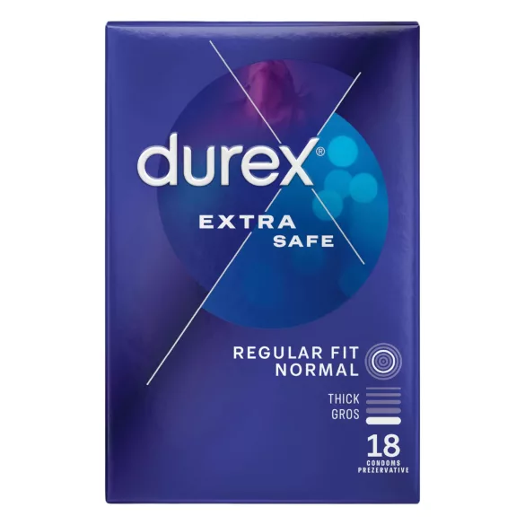 Durex Extra Safe - biztonságos óvszer (18 db)