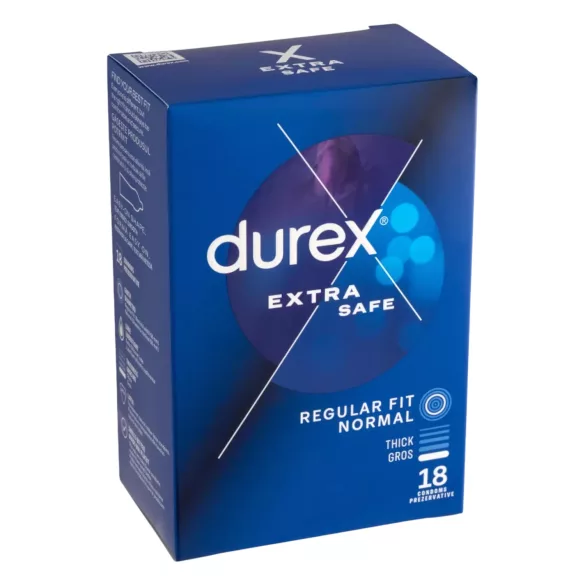 Durex Extra Safe - biztonságos óvszer (18 db)
