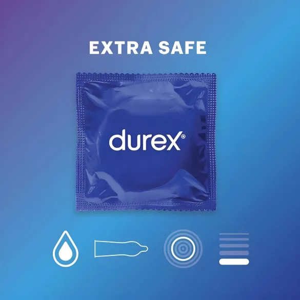 Durex Extra Safe - biztonságos óvszer (18 db)