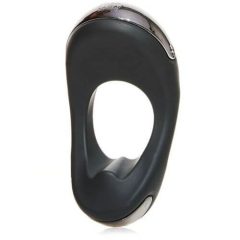   Atom Plus Lux - akkus, rádiós vibrációs péniszgyűrű (fekete)
