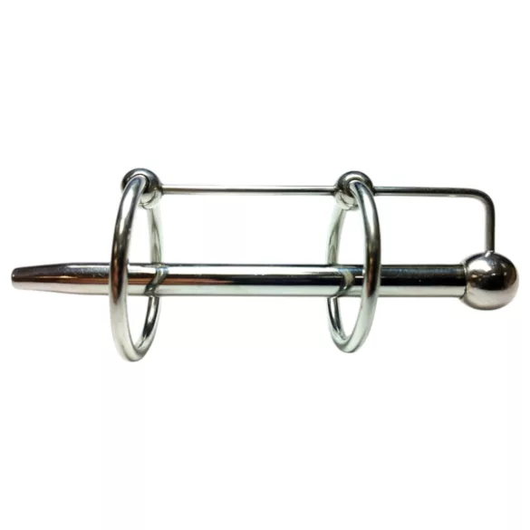 Rouge - rozsdamentes acél, dupla gyűrűs dilátor (ezüst)