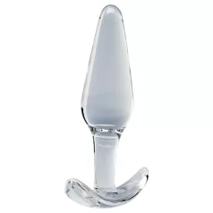 Clarity Utopian Floret - üveg anál plug (átlátszó)