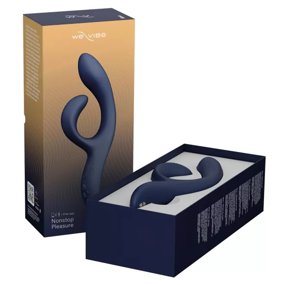 We-Vibe Nova 2 - App-vezérelt flexibilis csiklókaros vibrátor (kék)