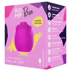 ROMP Rose - léghullámos rózsa vibrátor (pink)