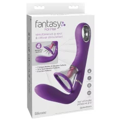   Fantasy For Her - 4 motoros G-pont és csikló vibrátor (lila)