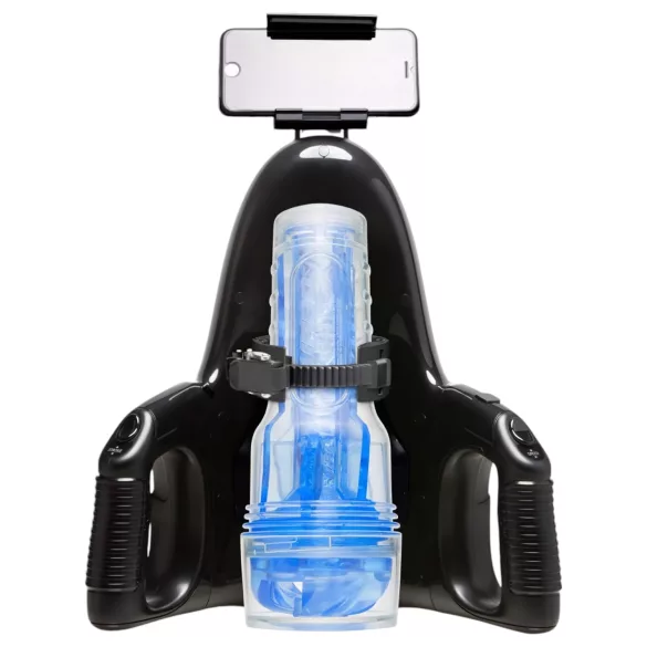 Fleshlight Universal Launch - automata maszturbátor adapter (fekete)