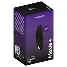 We-Vibe Moxie+ - rádiós, okos csikló vibrátor (fekete)