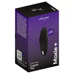   We-Vibe Moxie+ - hordható App- és távirányítós csiklóvibrátor (fekete)