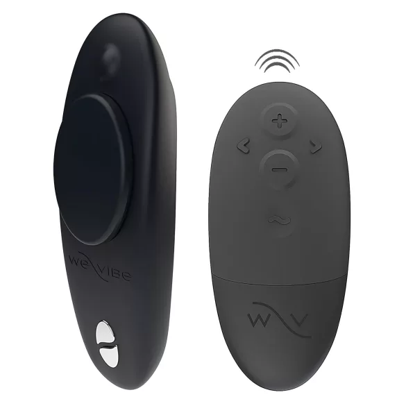 We-Vibe Moxie+ - rádiós, okos csikló vibrátor (fekete)