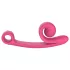 Snail Vibe Curve - 2in1 csikló vibrátor (pink)