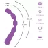 You2Toys - gyöngyös G- és P-pont vibrátor (lila)